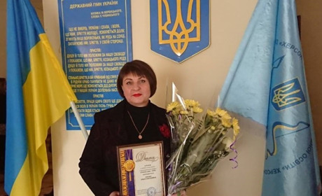У фінал Всеукраїнського конкурсу «Учитель року-2019» вийшла директор Нижньосірогозької школи