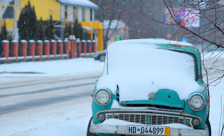 Зима в Старконі: 10 фотопейзажів Олександра Демчука