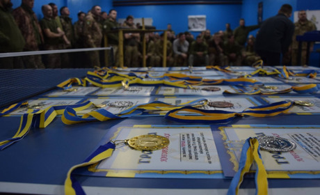 Хто сильніший "Азов чи тридцятка: пройшли змагання з армспорту