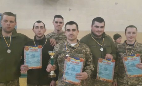 Команда 30 бригади стала другою на змаганнях з армреслінгу