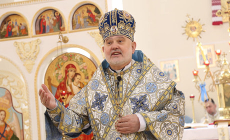 Мену відвідав єпископ Української греко-католицької церкви