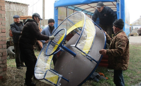 Для трьох нижньосірогозьких дитячих садків закупили вуличне ігрове обладнання