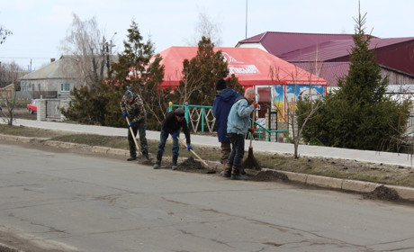 В селищі та селах громади розпочалися роботи з благоустрою територій