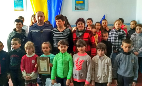 Другокласники Новопетрівської школи — переможці обласного етапу конкурсу на пожежну тематику