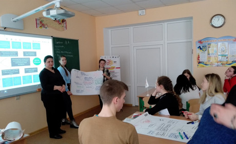 У волноваській школі відбувся бізнес-тренінг