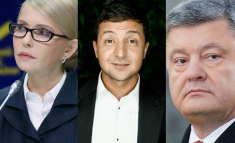 Комік Зеленський обігнав політиків у всіх областях, крім п’яти
