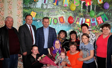 Жителька Барського району відсвяткувала 100-річний ювілей