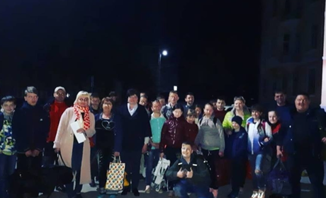 Діти з Торецька проводять Великодні свята у Чорткові