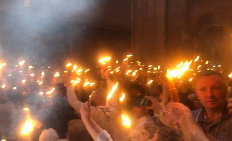 Як Благодатний вогонь зі Святої землі на Чортківщину примандрував (+відео)