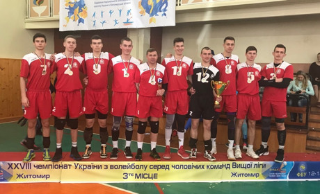 Старокостянтинівський волейболіст увійшов до складу команди, що грає у вищій лізі