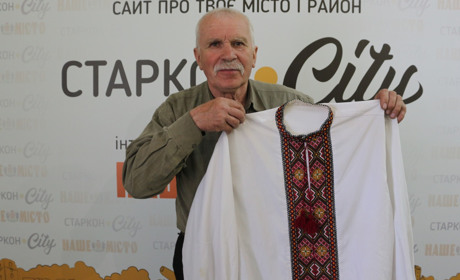 Вітомир Лиско: «Візерунки на моїй вишиванці читаються старовинною абеткою»