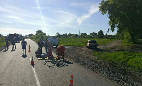 Велосипедистка потрапила під колеса автомобіля