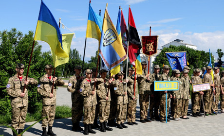В Попасній стартував районний етап військово-патріотичної гри «Сокіл» («Джура»): яскраві фото