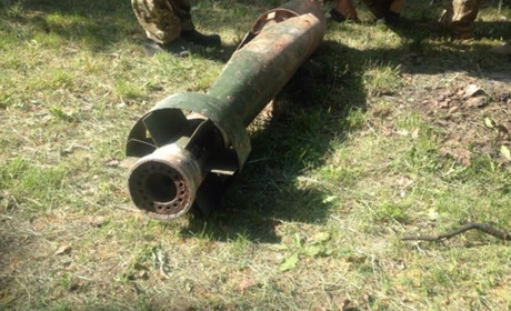Житель Нижніх Торгаїв підібрав на трасі міну для великокаліберного міномета
