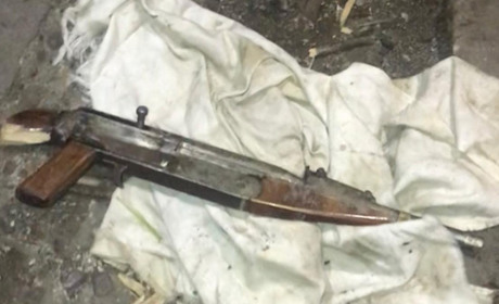 У Хлівищі поліція вилучила обріз мисливської рушниці
