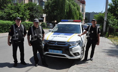 Одна ніч чергування у складі екіпажу патрульної поліції
