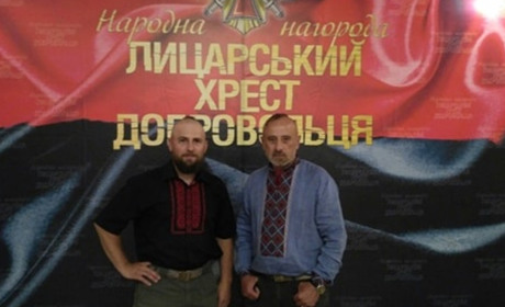 Нагороди «Лицарський хрест добровольця Тернопільщини» вручили двом героям з Чорткова