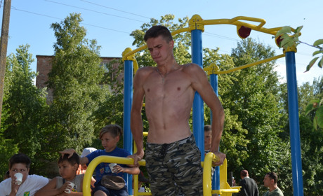 Змагання з триборства відбулися у Корюківці на День молоді