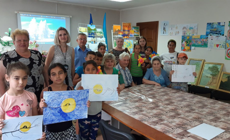 В Торецькому центрі зайнятості провели майстер-класи для ромських дітей