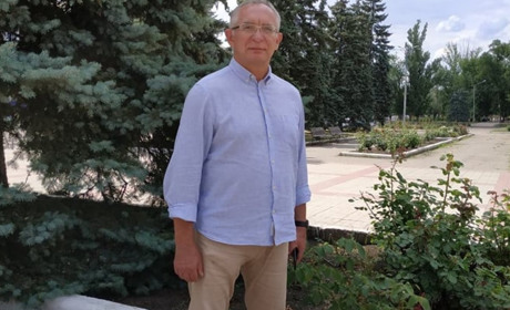 Девиз Сергея Третьякова: "Торецк будем строить вместе!"