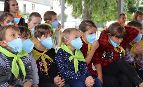 Що робили відпочивальники сватівського табору «Гончарівський» під час пожежної тривоги