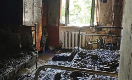 У Торецьку під час молитви ледь не згоріла літня жінка