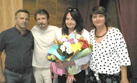 Відомі кіномитці – в гостях у білопільців