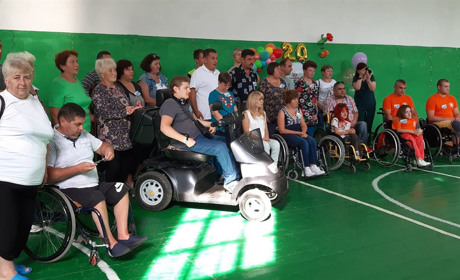 Клуб "Прометей" провів щорічну спартакіаду для людей з інвалідністю