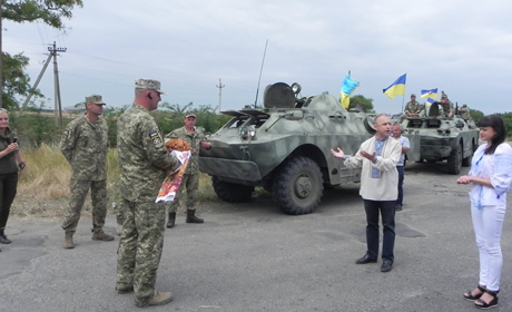 Не получив помощи от районной власти, 34 батальон утепляется своими силами
