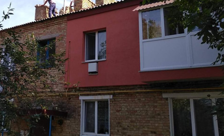 У Кагарлику розпочато ще один капітальний ремонт двоповерхівки