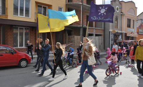 Тиждень мобільності у Чорткові увінчався долученням до Міжнародного маршу за збереження клімату