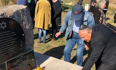 У Киселеві відкрили пам’ятник на місці жорстокого вбивства місцевих євреїв у 1941 році