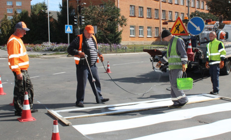 Найаварійніше перехрестя у Білопіллі – з новою розміткою