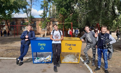 У «Престижі» учні шкіл громади розповіли, навіщо сортують вторсировину та для чого це потрібно