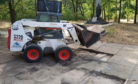 Кагарлицький парк на ремонті