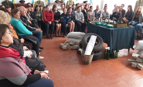 У річницю загибелі сірогозці вшанували пам’ять земляка-добровольця Валерія Вахненка