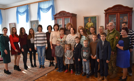 Засідання клубу "Родоцвіт" у музеї родини Косачів