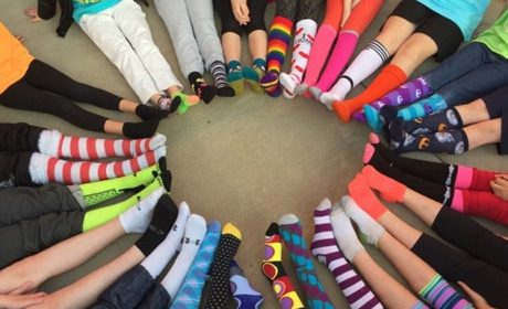 Тест-гра: що намальовано на шкарпетках гадячан