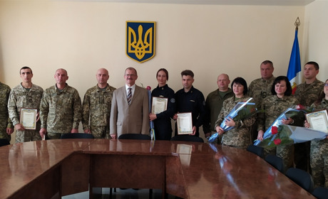 В честь Дня защитника Украины в Измаиле наградили лучших военнослужащих