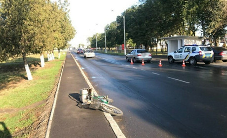 В Измаиле очередное ДТП: велосипедистка в больнице