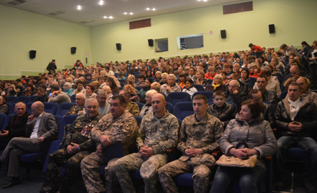 Козацька слава крізь віки: у Гадячі відзначили День захисника України