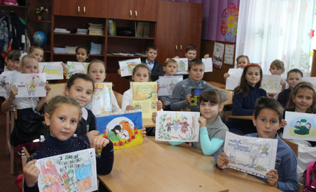 Білопільські школярі привітали військових