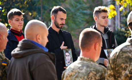 У Гадячі відкрили пам’ятний знак загиблим захисникам Батьківщини