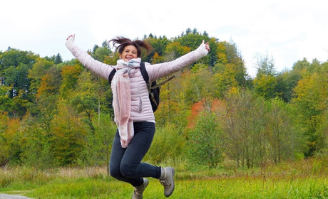 У фотозоні «Бабиного літа»: старокостянтинівці роблять осінні фото і збирають лайки