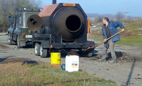 Жителі вулиці Східної відремонтували місцеву дорогу власним коштом