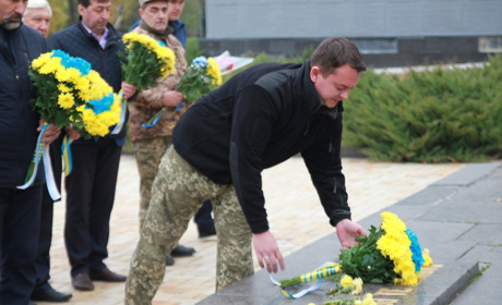 Торецьк відзначив 75-ту річницю визволення України від німецьких загарбників