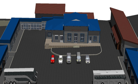  Как будет выглядеть автовокзал Торецка после реконструкции: эскизы проекта