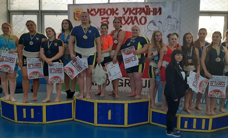 Переяславські сумоїстки були серед найкращих на Кубку України