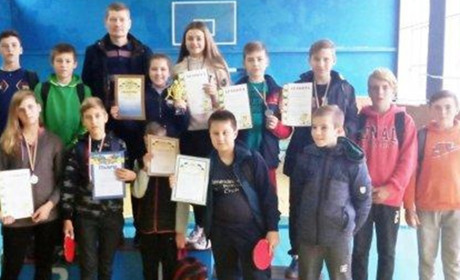 Настільний теніс: Анжела Лисих та Марія Даниленко перемогли у Баришівці