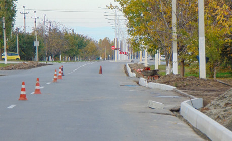 В Измаиле продолжается капитальный ремонт въезда в город (видео)